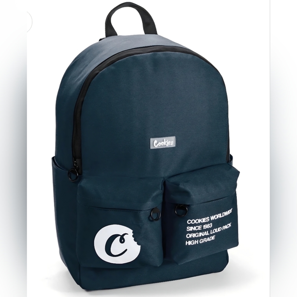 Cookies Orion Navy Blue Smell Proof Backpack